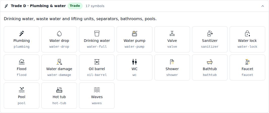 Trade D · Plumbing & water