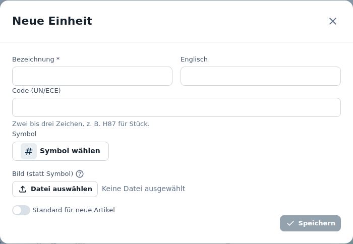 Neue Einheit
