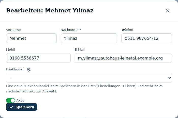 Bearbeiten
