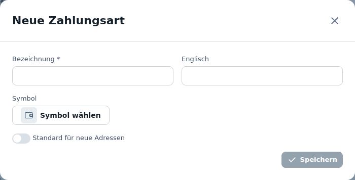 Neue Zahlungsart