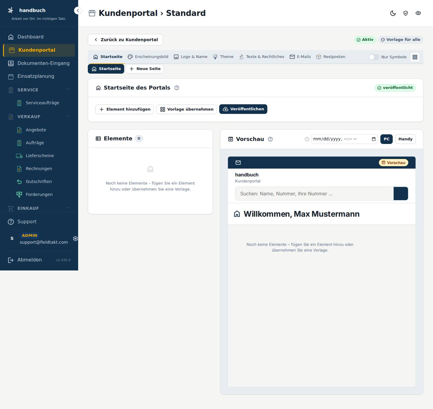 Akte (Kundenportal)
