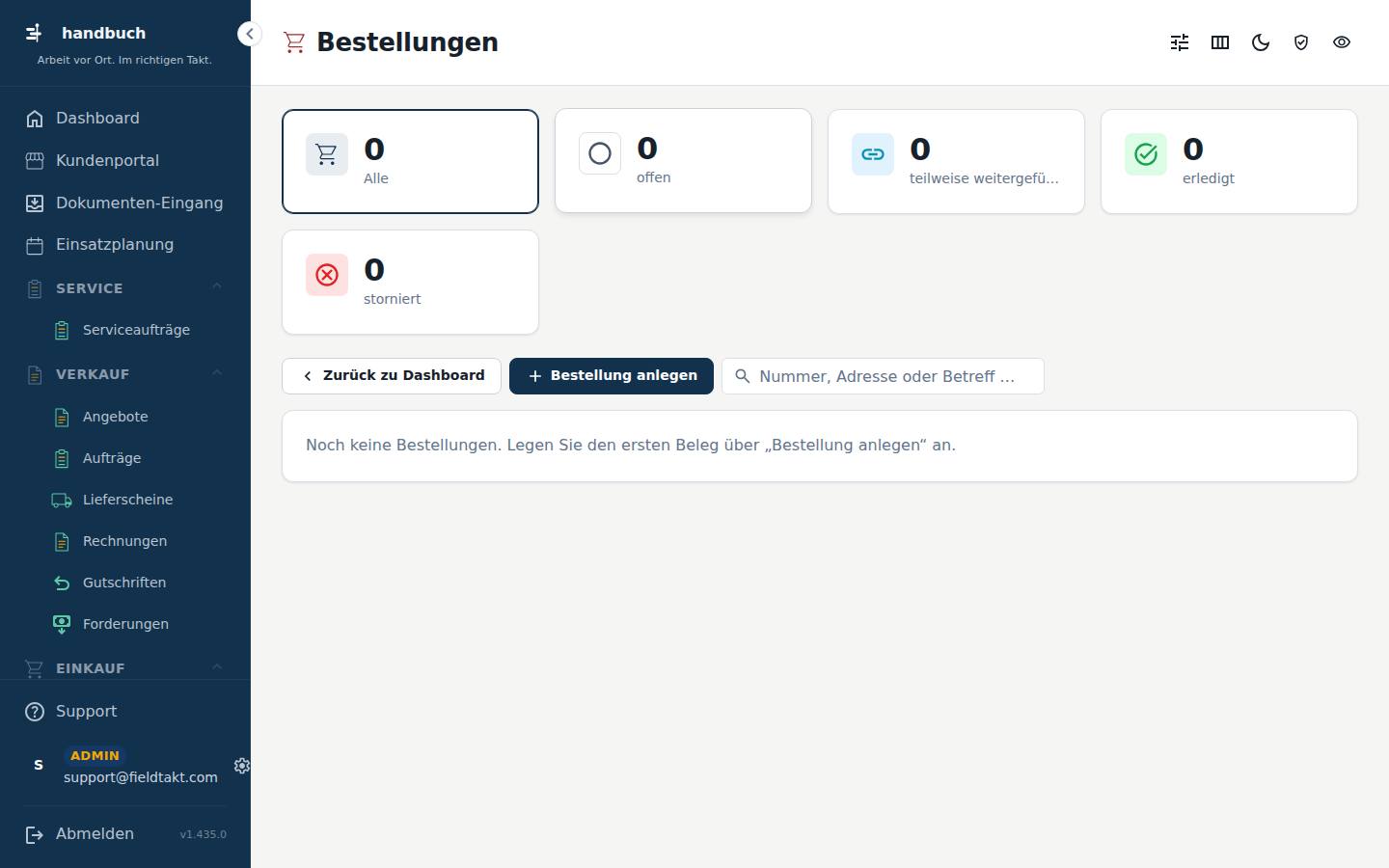 Bestellungen