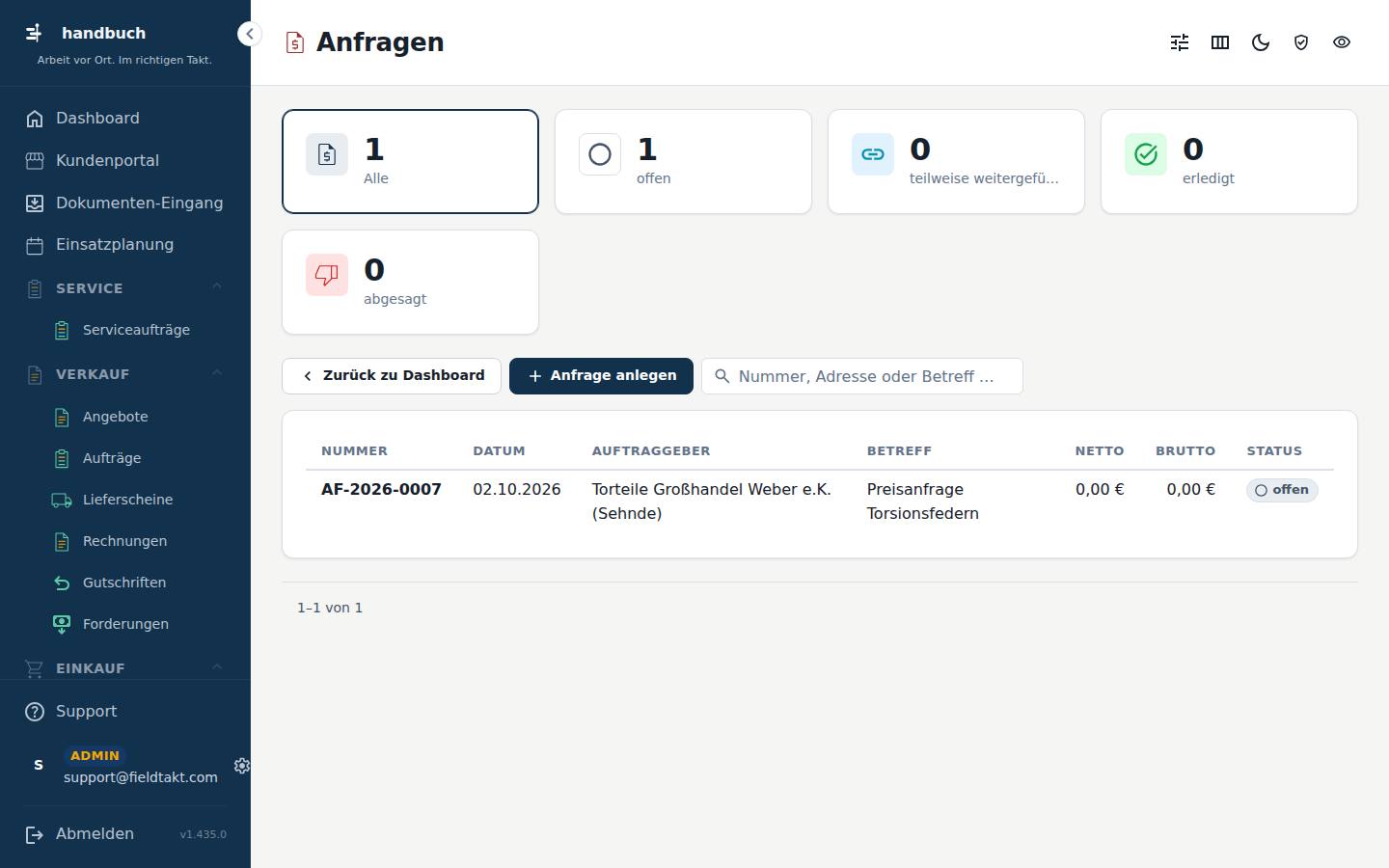 Anfragen