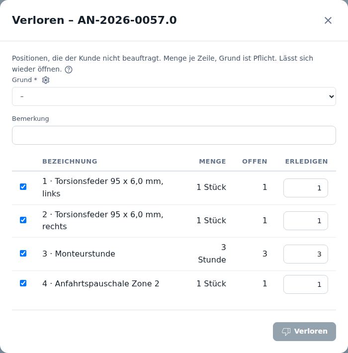 Verloren –